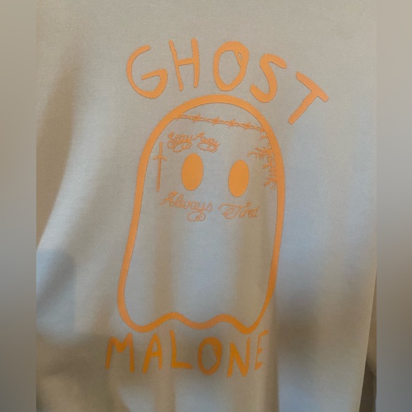 Post Malone “Ghost Malone” Halloween Sweatshirt - Picture 2 of 4